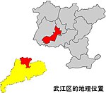 Wujiang map